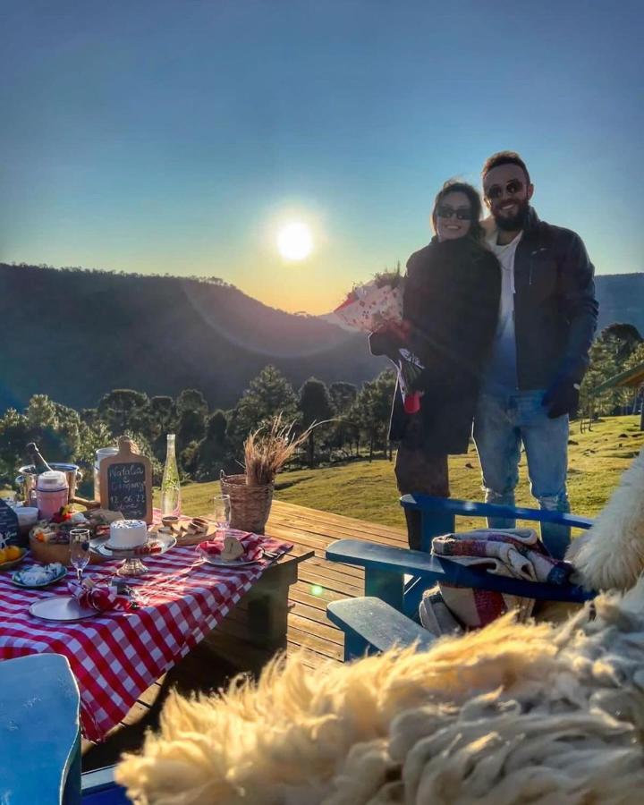 Pousada Colina Dos Ventos - Cabana Alpha Urubici Kültér fotó
